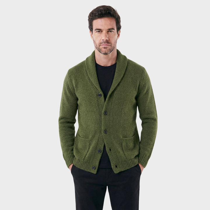 Oliver Bradley - Aaron Shawl-Collar Cardigan 8
