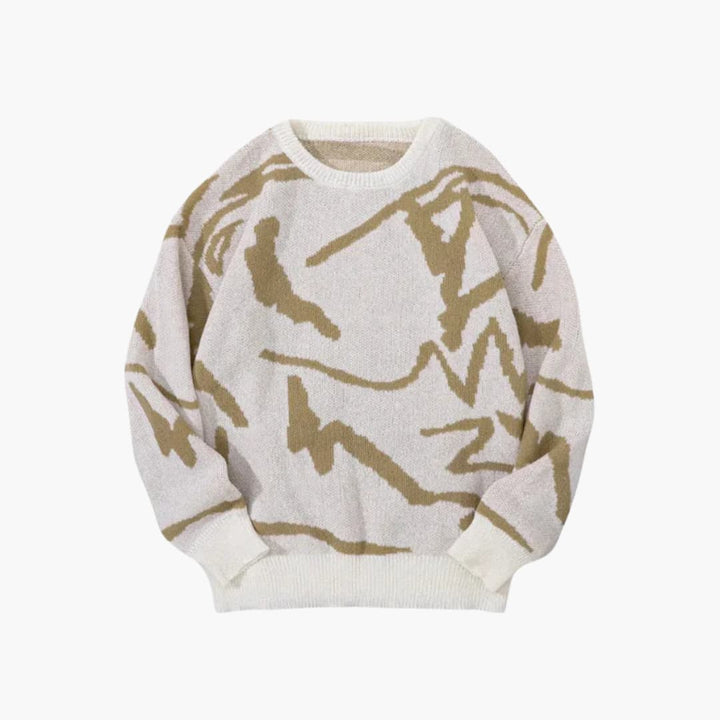 Oliver Bradley - Alec Patterned Sweater