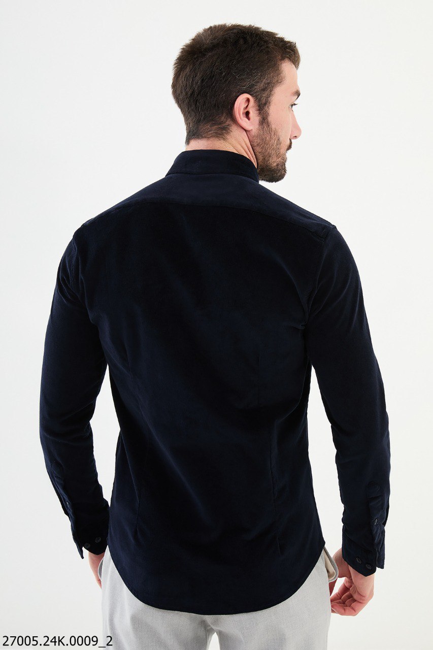 Oliver Bradley - Archer Ribbed Shirt 2