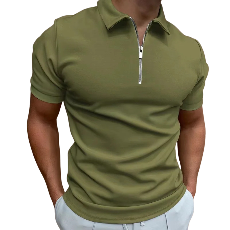 Oliver Bradley - Barrett Half-Zip Polo 18