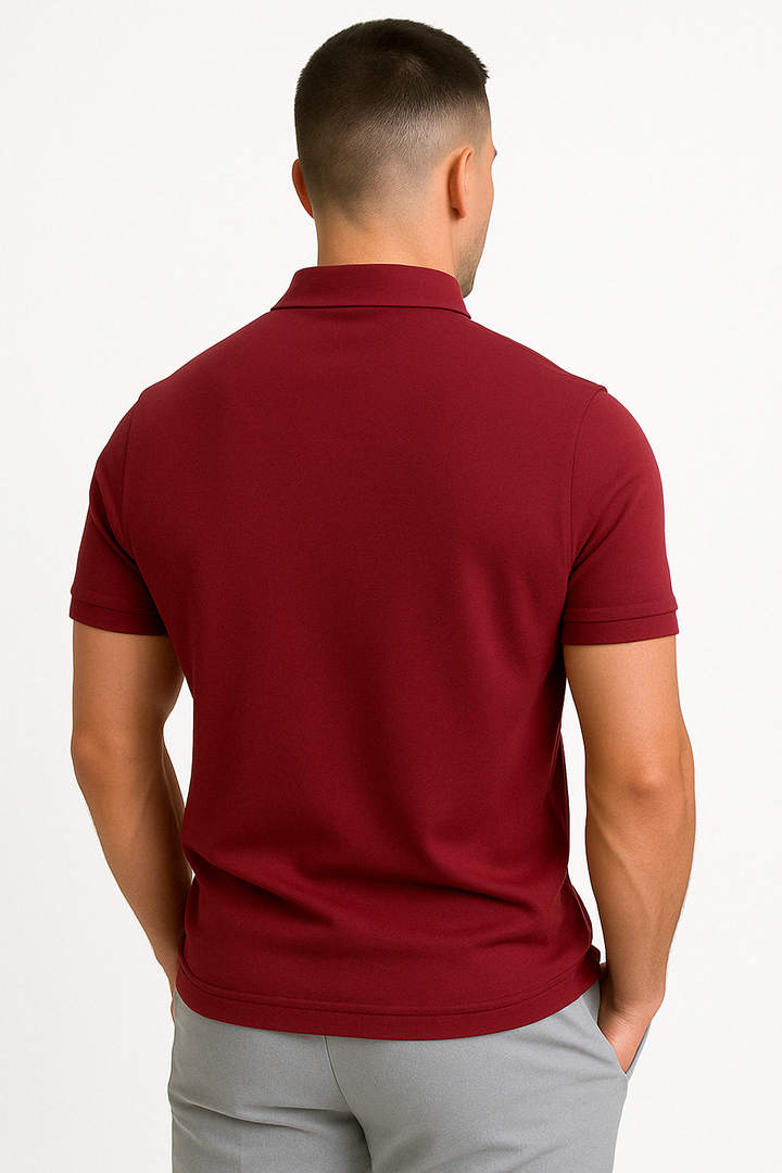 Oliver Bradley - Barrett Half-Zip Polo 8