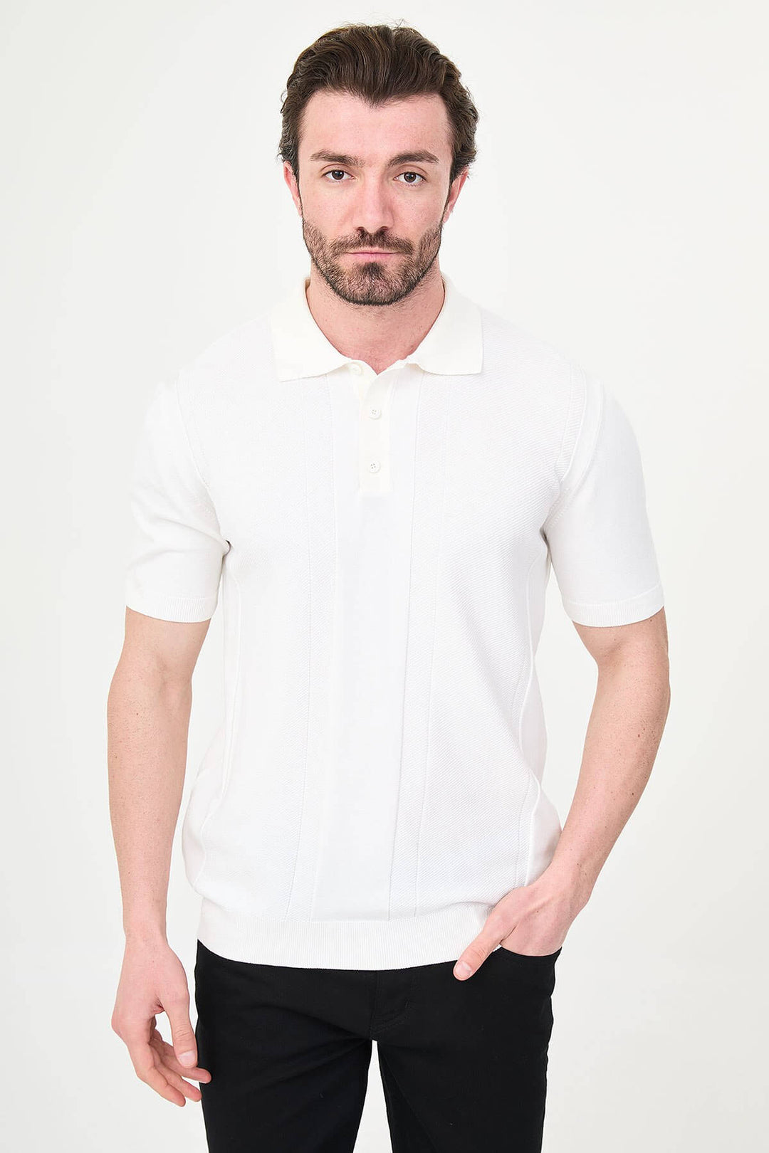 Oliver Bradley - Beckett Textured Polo
