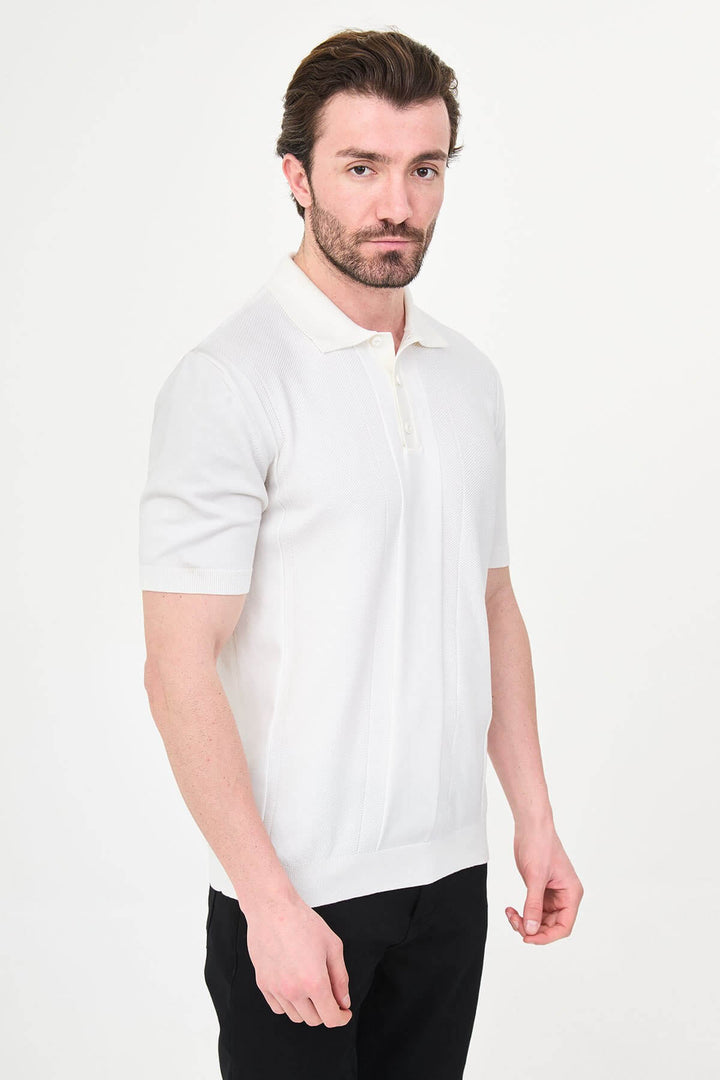 Oliver Bradley - Beckett Textured Polo 1