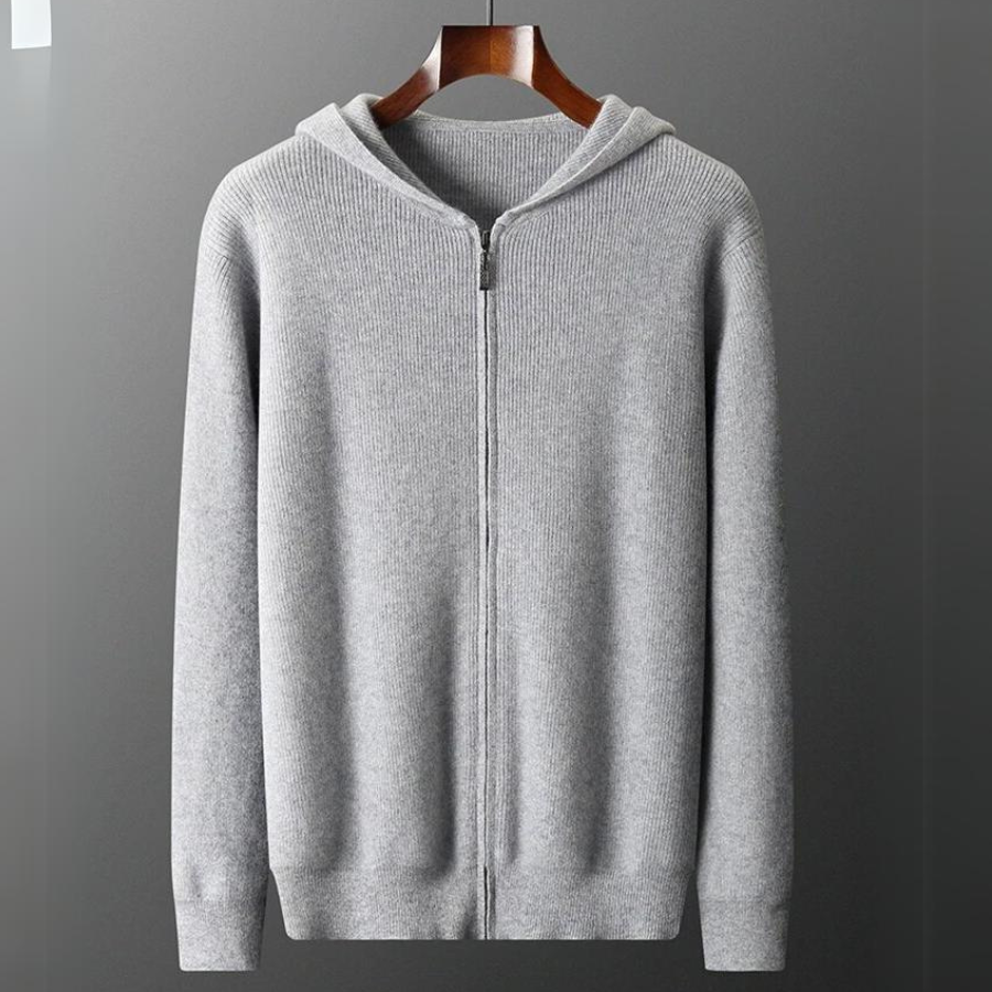Oliver Bradley - Blake Knit Hoodie