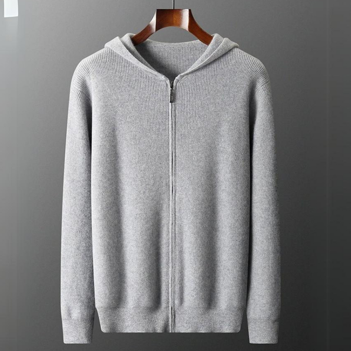 Oliver Bradley - Blake Knit Hoodie