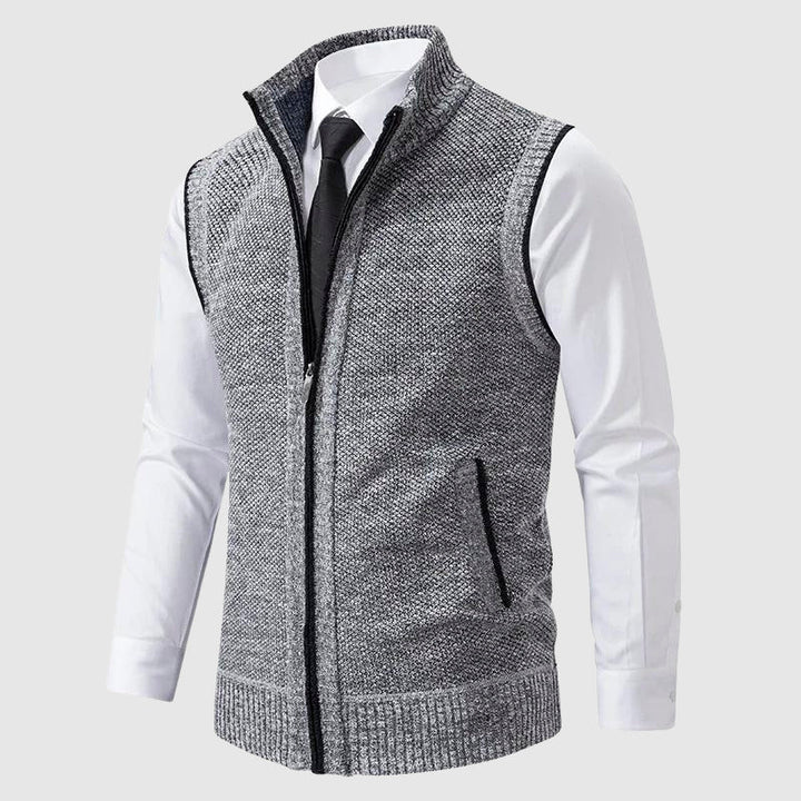Oliver Bradley - Blake Zip-Front Vest 3