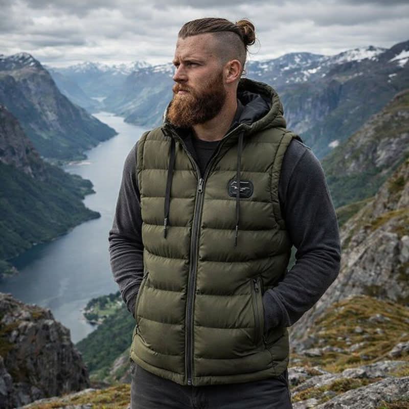 Oliver Bradley - Brandon Quilted Vest 5