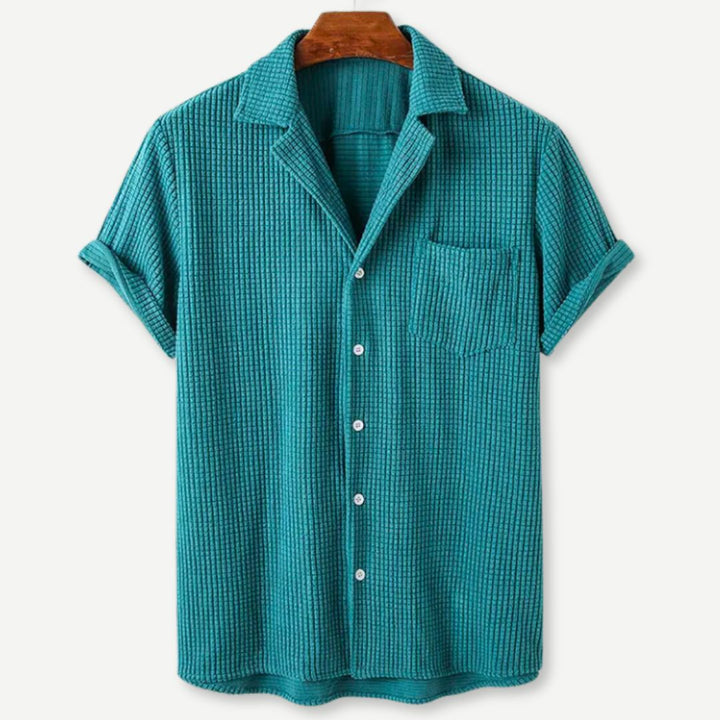 Oliver Bradley - Brooks Waffle-Knit Shirt 2