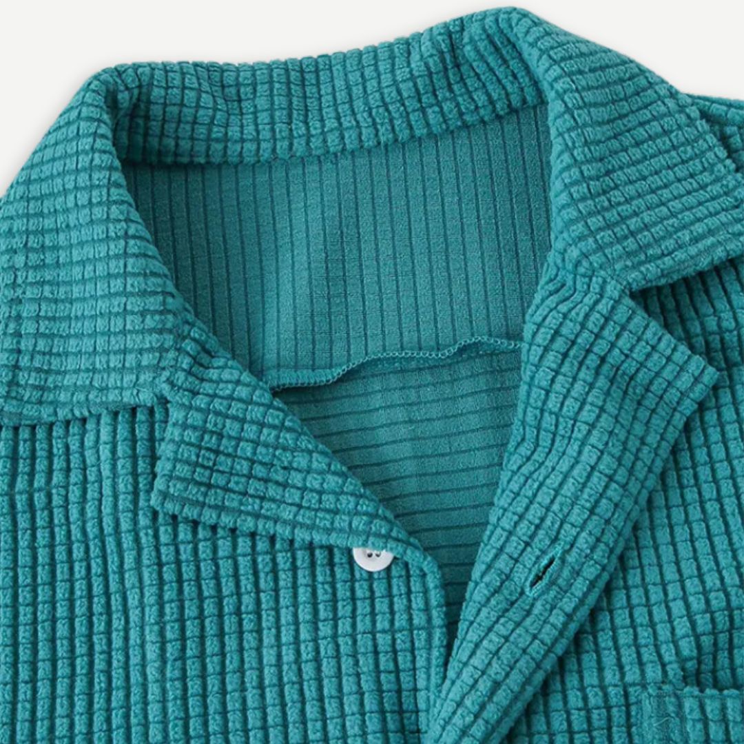 Oliver Bradley - Brooks Waffle-Knit Shirt 3