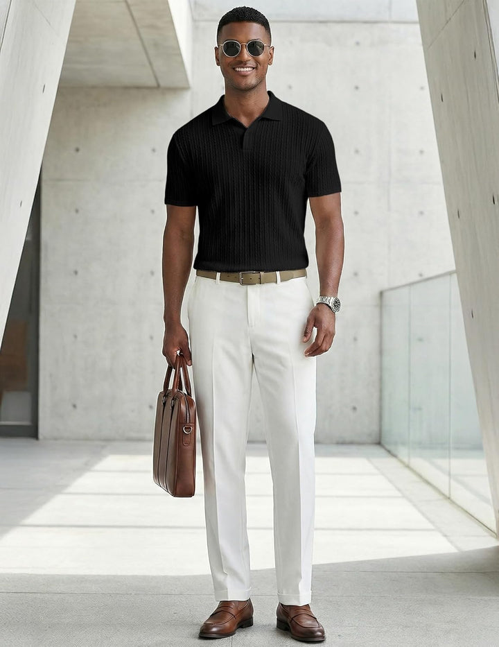 Oliver Bradley - Caleb Knit Polo 3