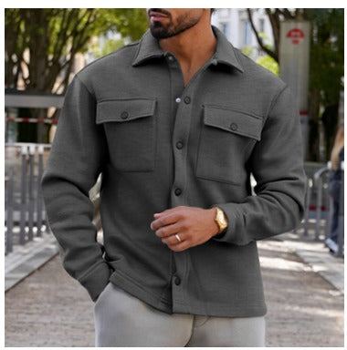 Oliver Bradley - Carter Button-Front Overshirt