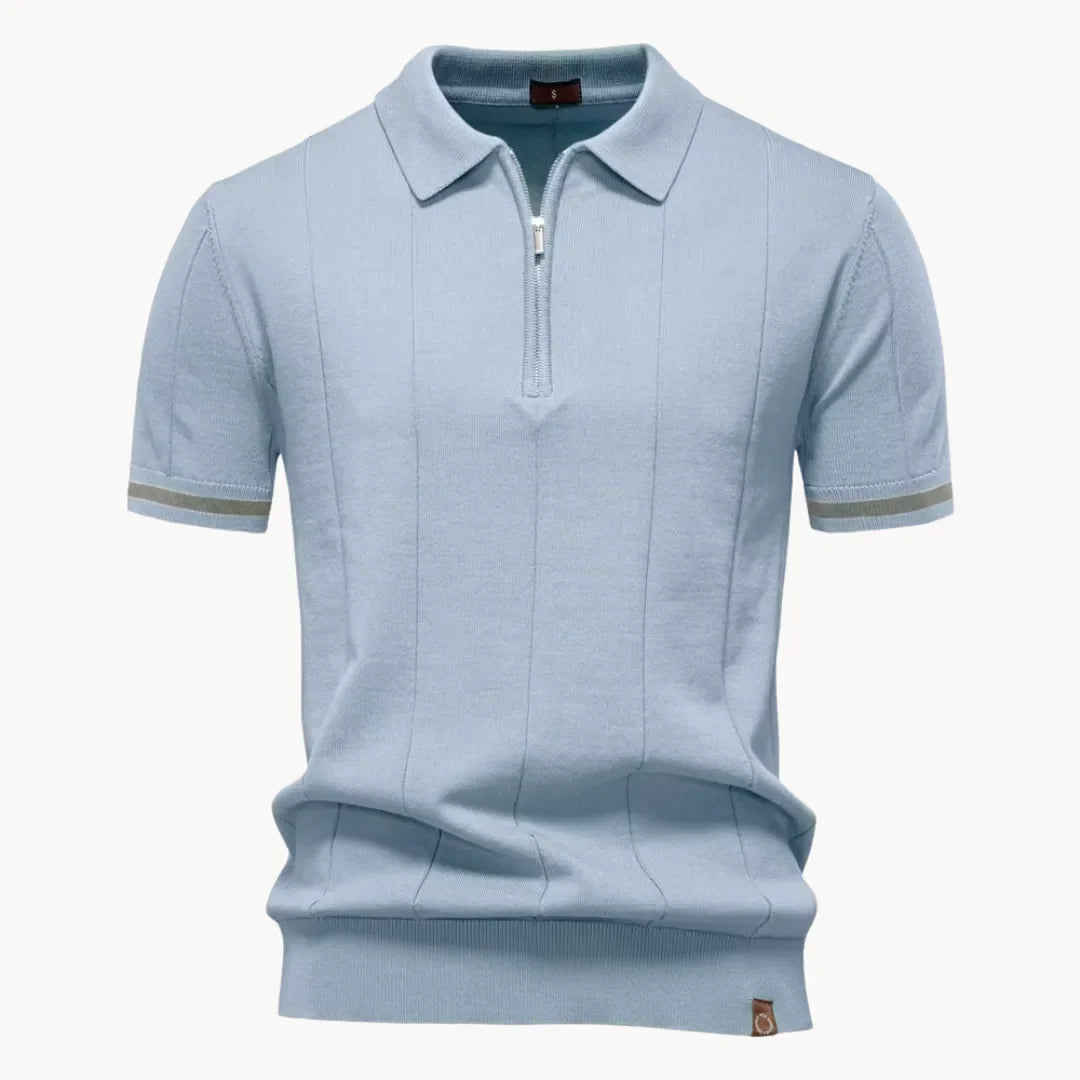 Oliver Bradley - Christian Quarter-Zip Polo 19