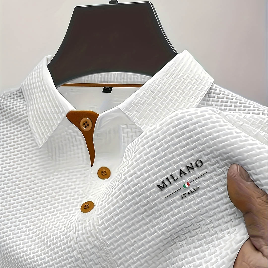Oliver Bradley - Clayton Textured Polo 1