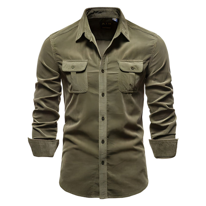 Oliver Bradley - Cooper Button-Front Shirt 2