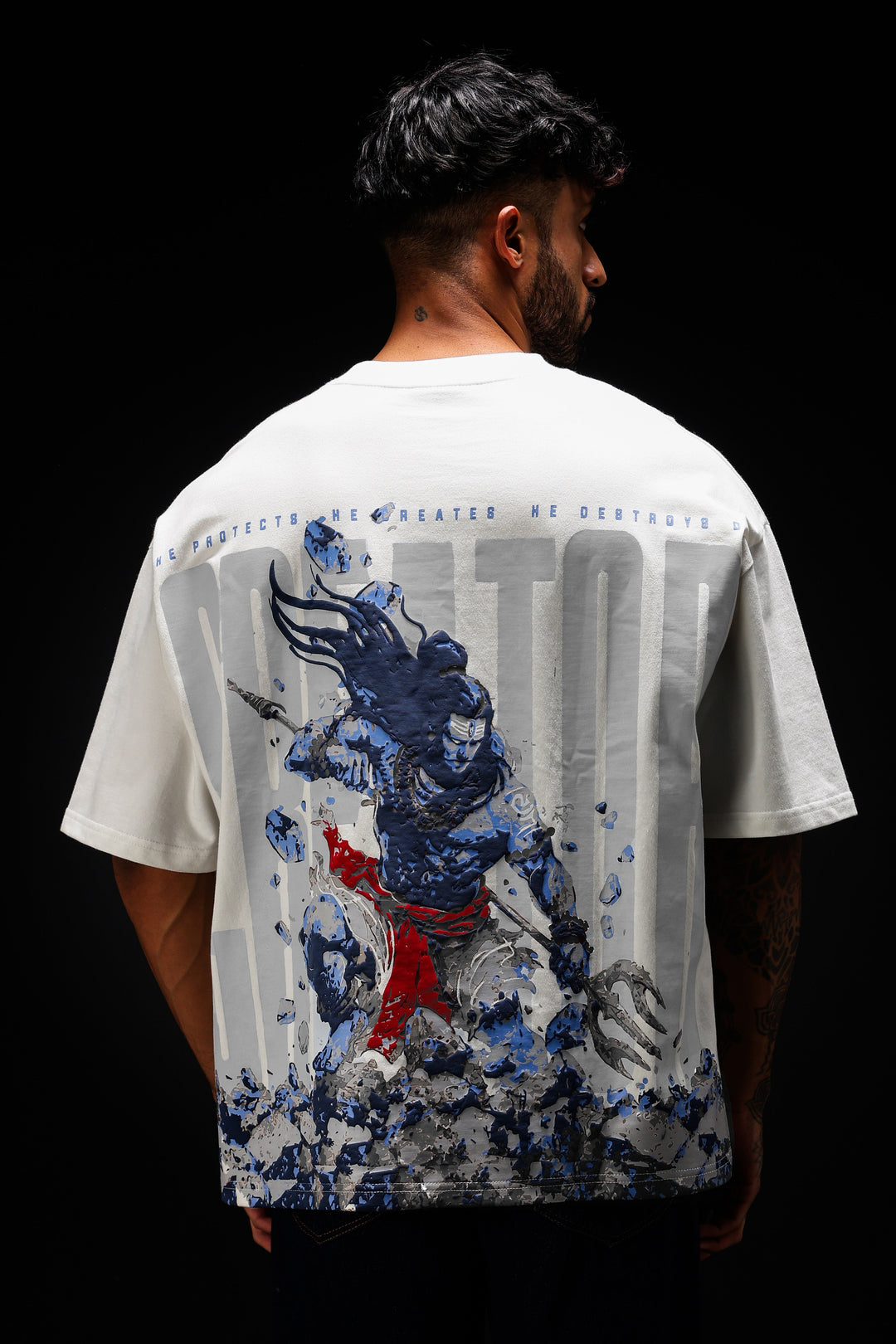 Oliver Bradley - Craig Printed T-Shirt 8