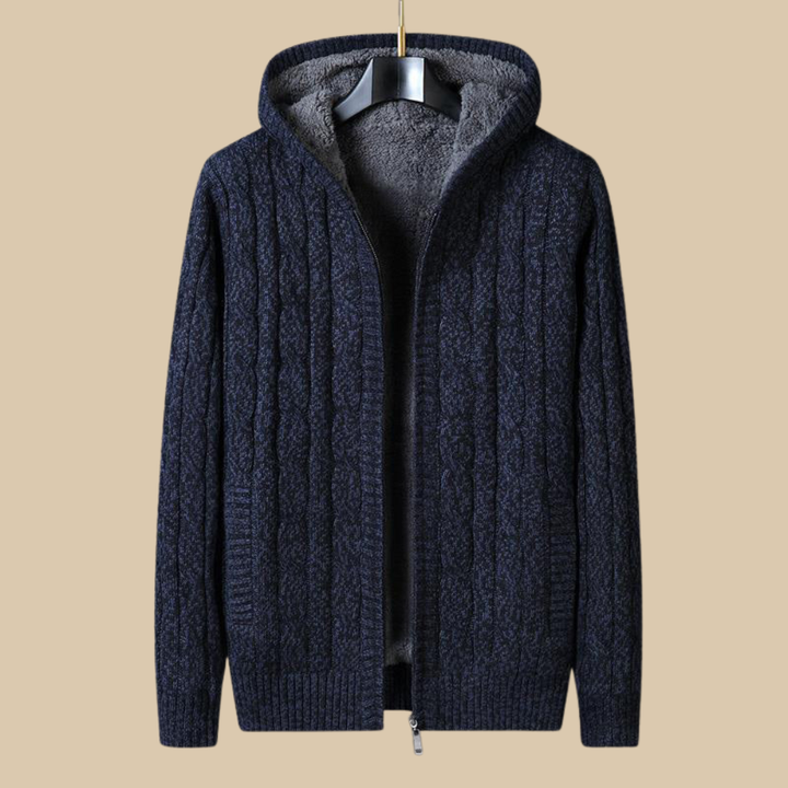 Oliver Bradley - Daniel Zip-Front Sweater 7