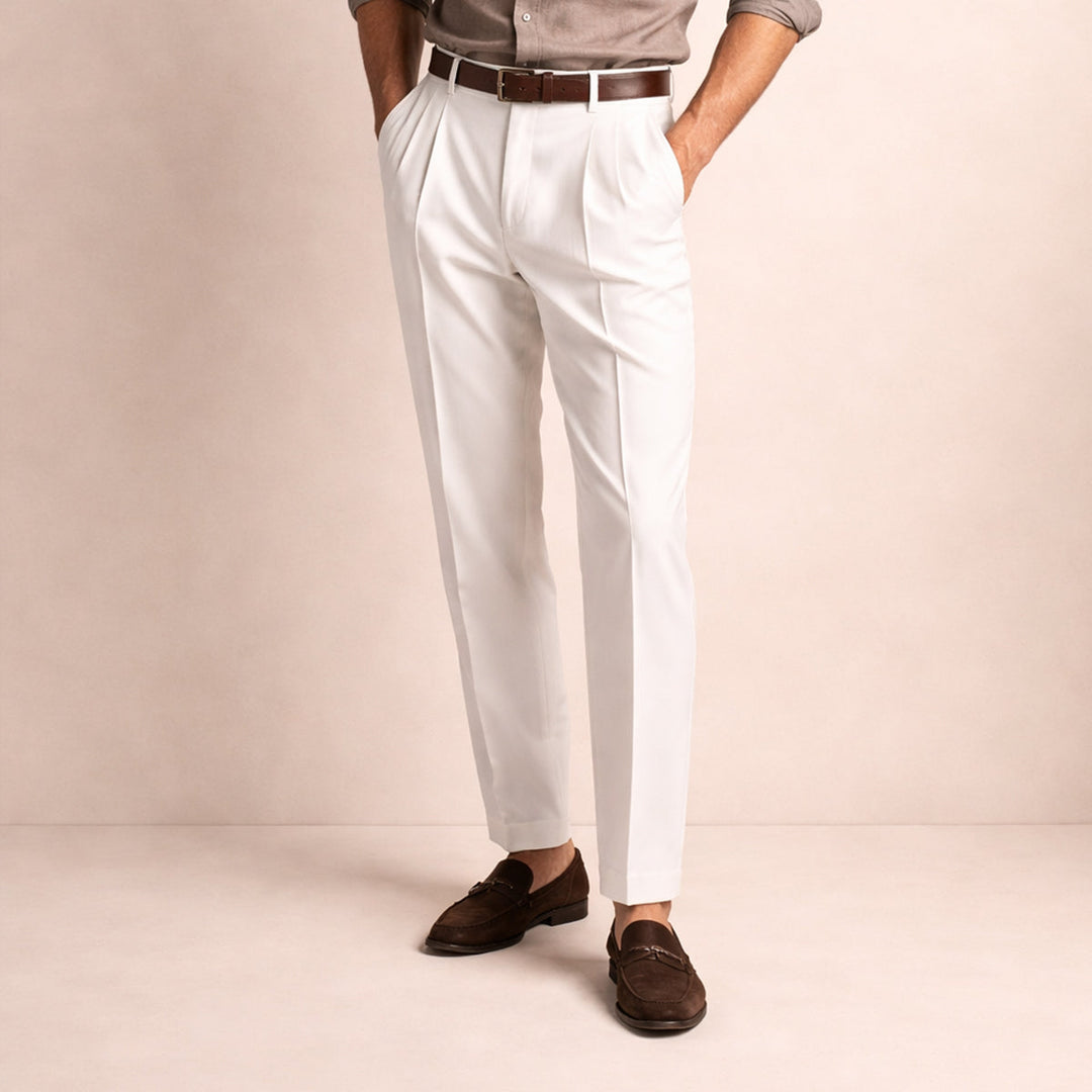 Oliver Bradley - Darren Pleated Pants 9