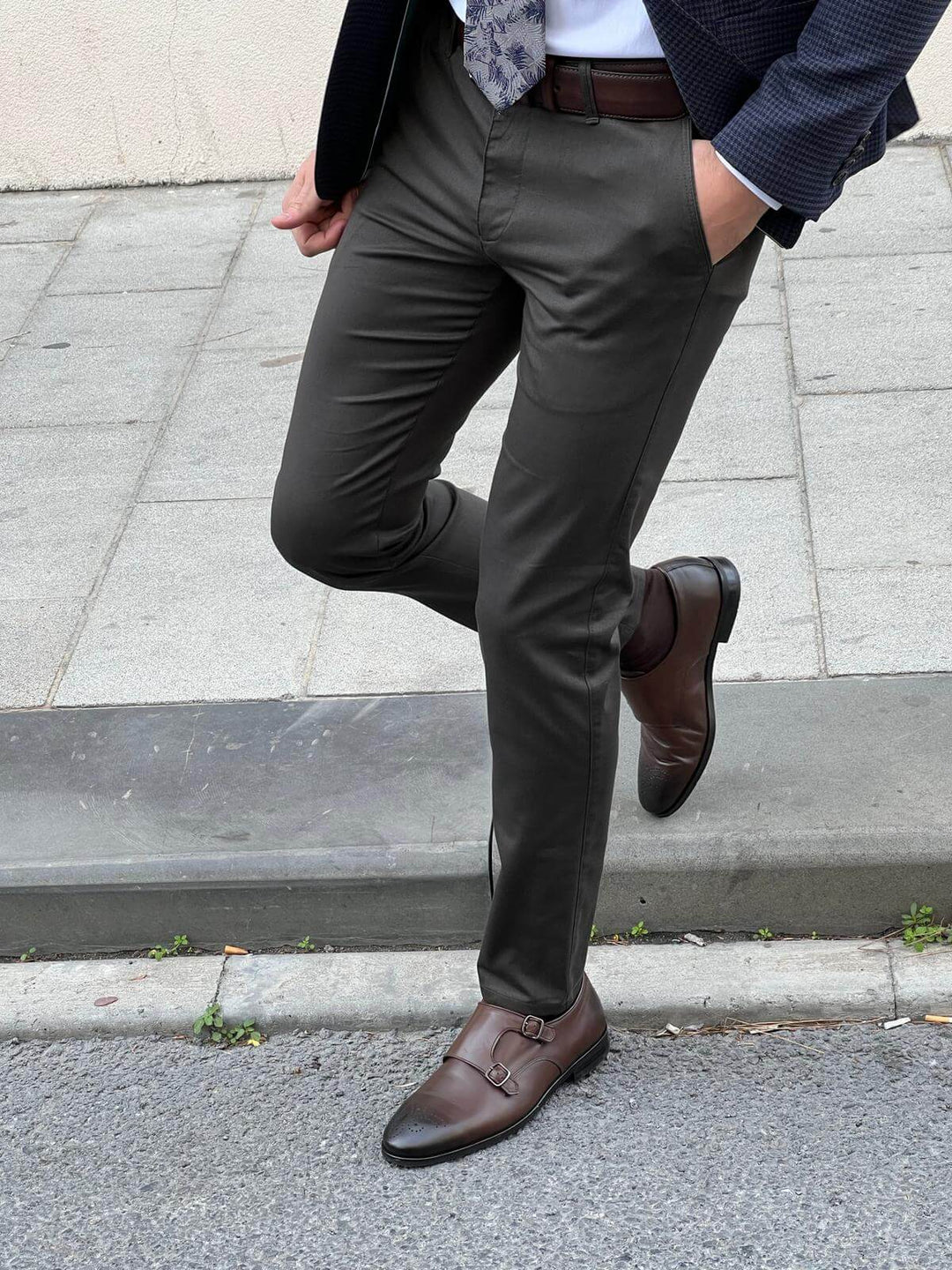 Oliver Bradley - Dean Slim-Fit Pants