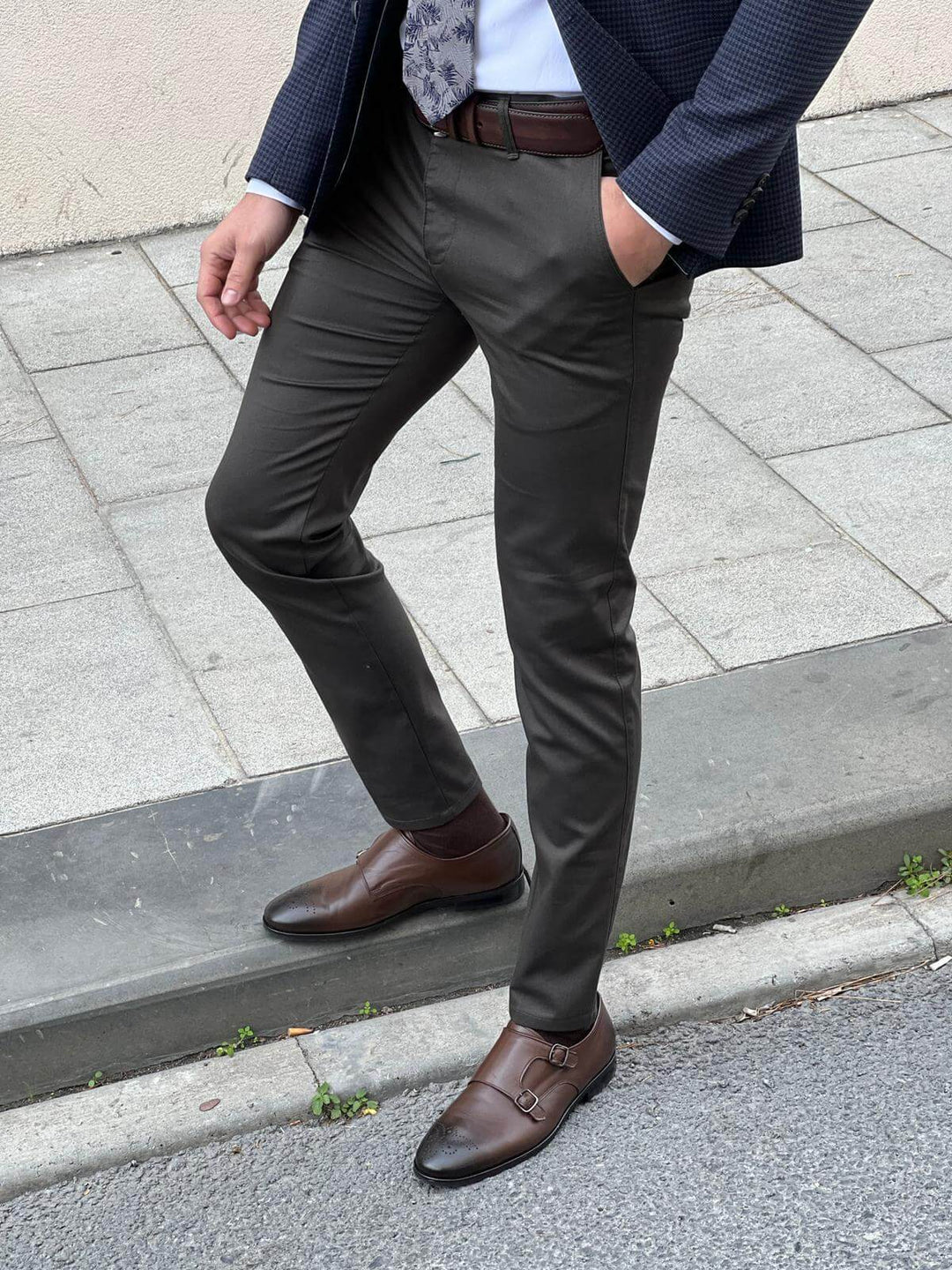 Oliver Bradley - Dean Slim-Fit Pants 2