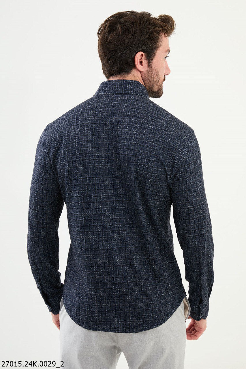 Oliver Bradley - Derek Printed Shirt 2
