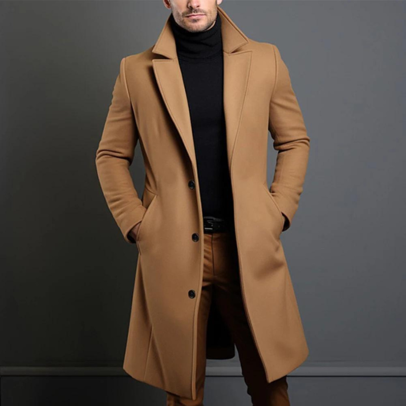 Oliver Bradley - Desmond Notch-Lapel Coat 1