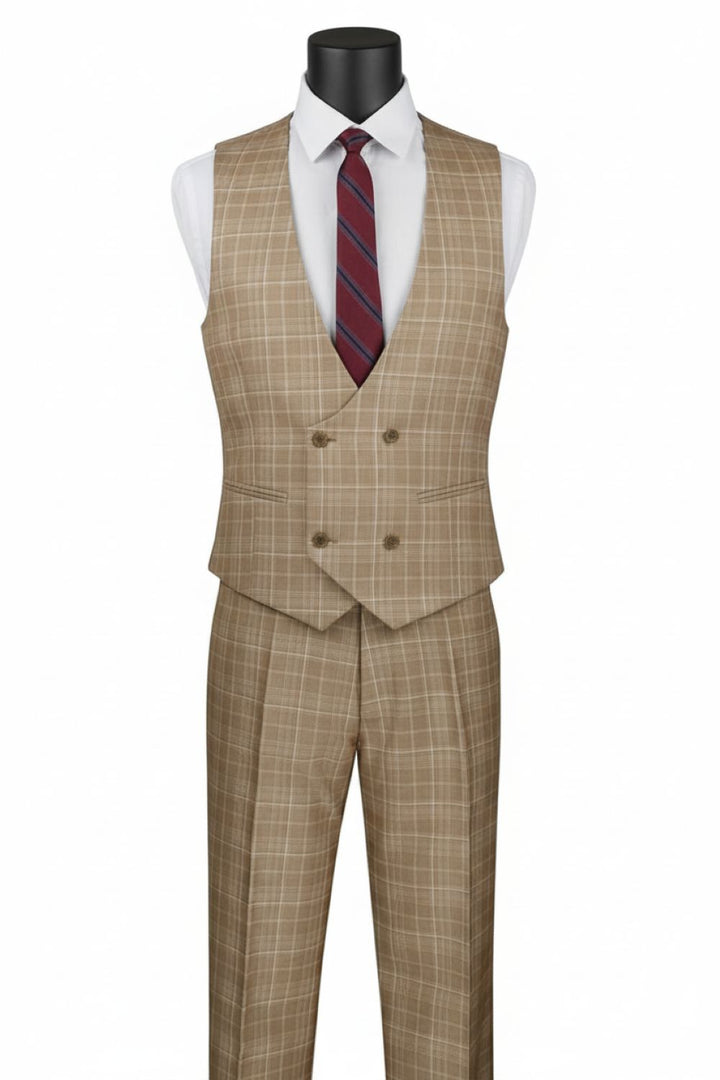 Oliver Bradley - Drake Plaid Suit 1