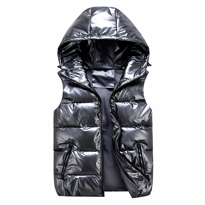 Oliver Bradley - Edgar Hooded Vest 4