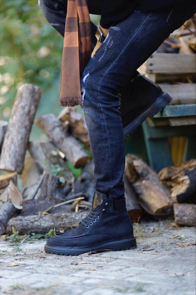 Oliver Bradley - Elias Lace-Up Boots