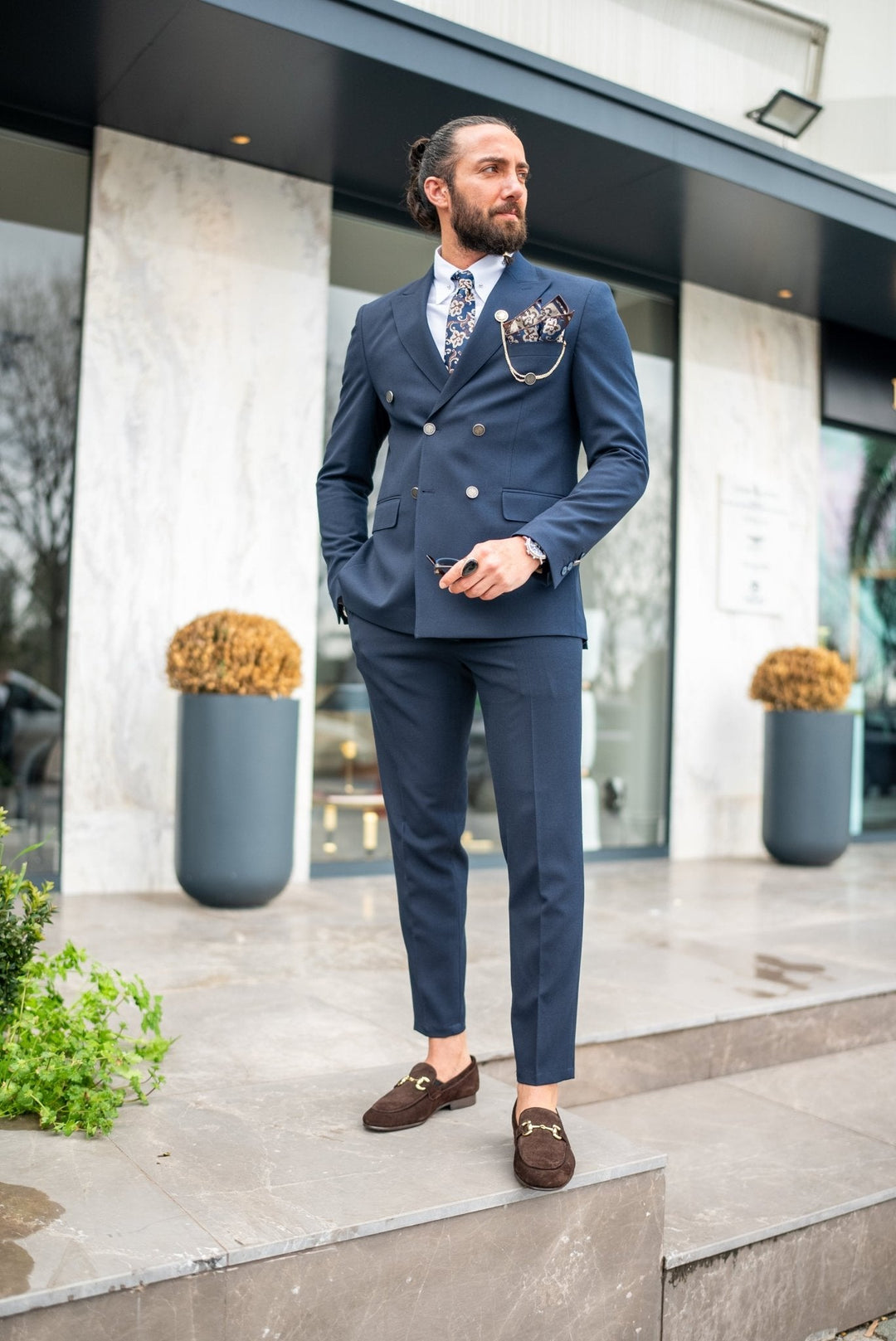 Oliver Bradley - Emmett Double-Breasted Suit