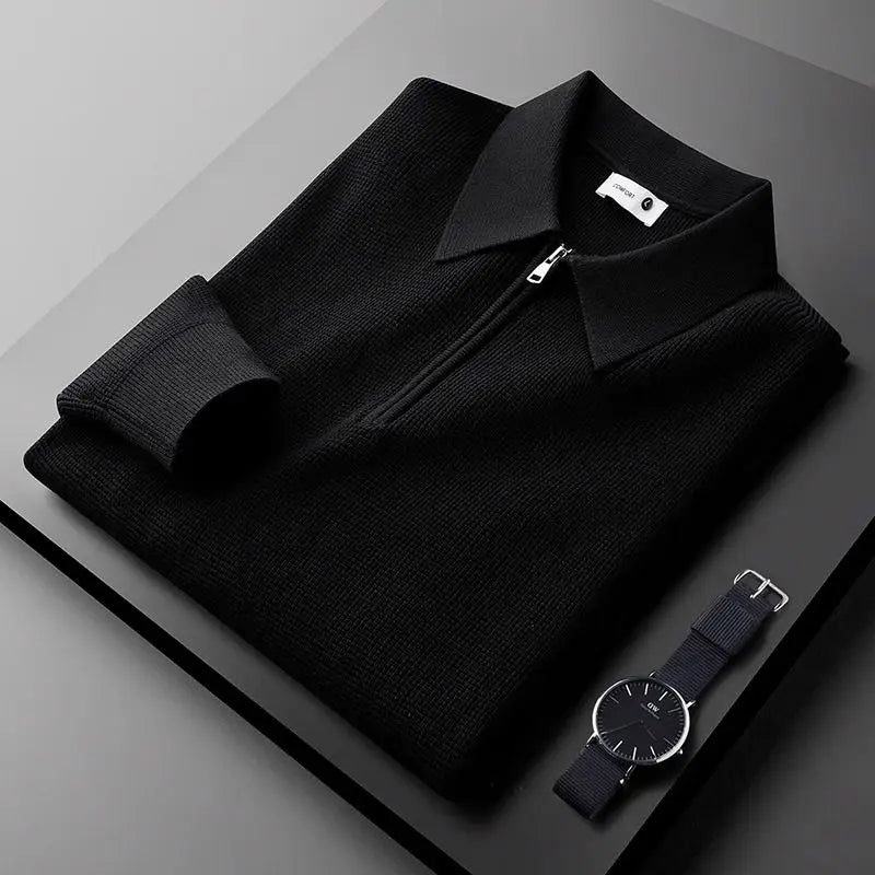 Oliver Bradley - Eric Half-Zip Polo 2