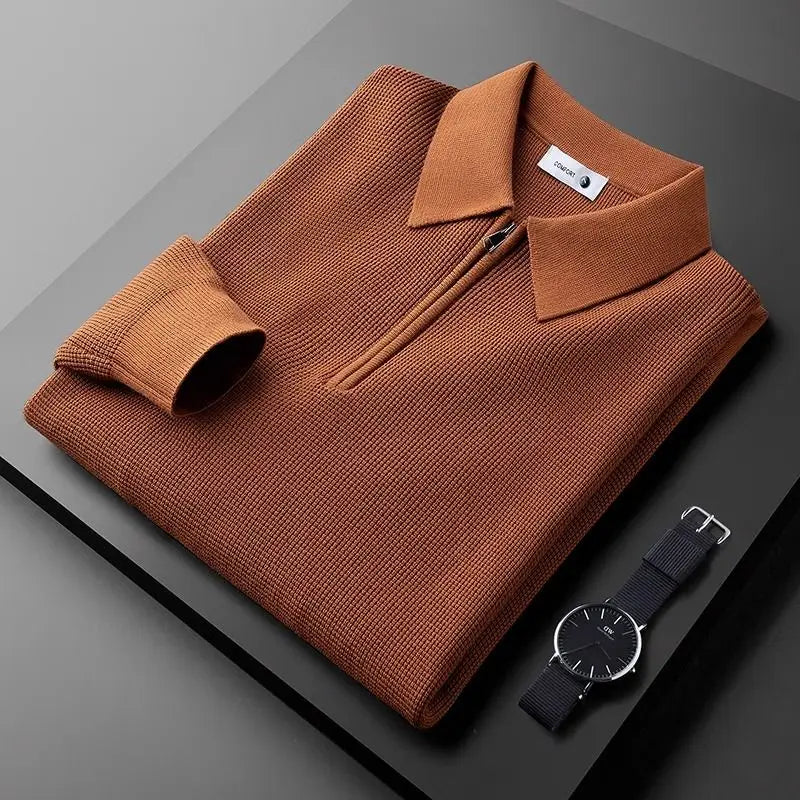 Oliver Bradley - Eric Half-Zip Polo 4