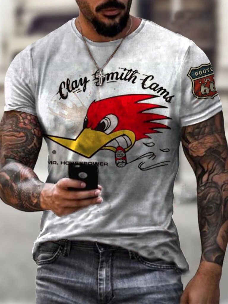 Oliver Bradley - Felix Printed T-Shirt