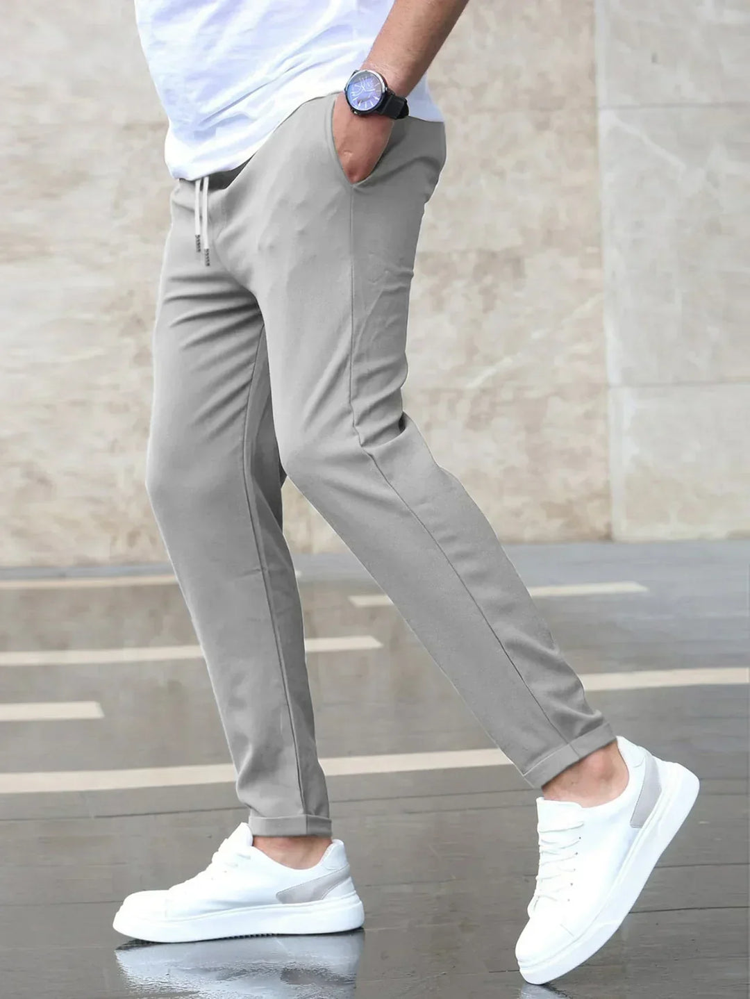 Oliver Bradley - Finn Stretch-Fit Pants 1