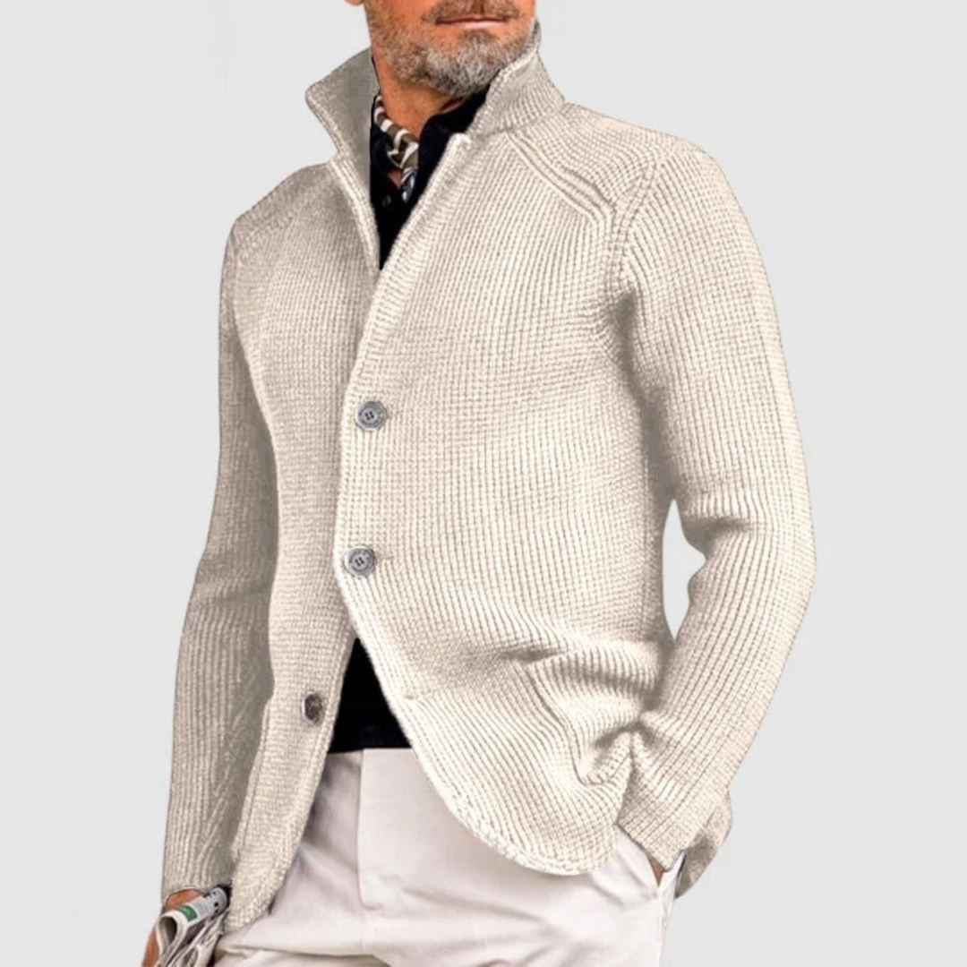 Oliver Bradley - Fletcher Button-Front Cardigan