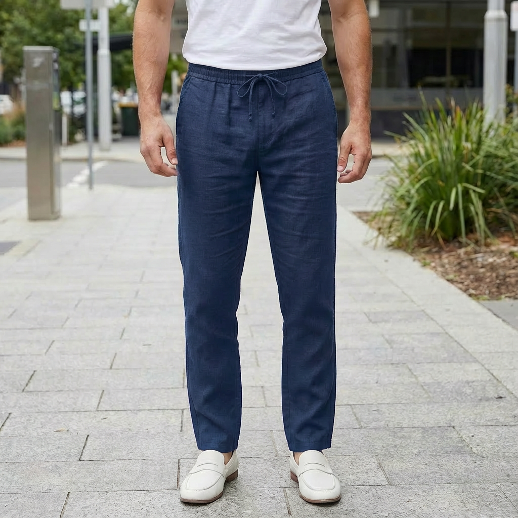 Oliver Bradley - Foster Drawstring Pants 9
