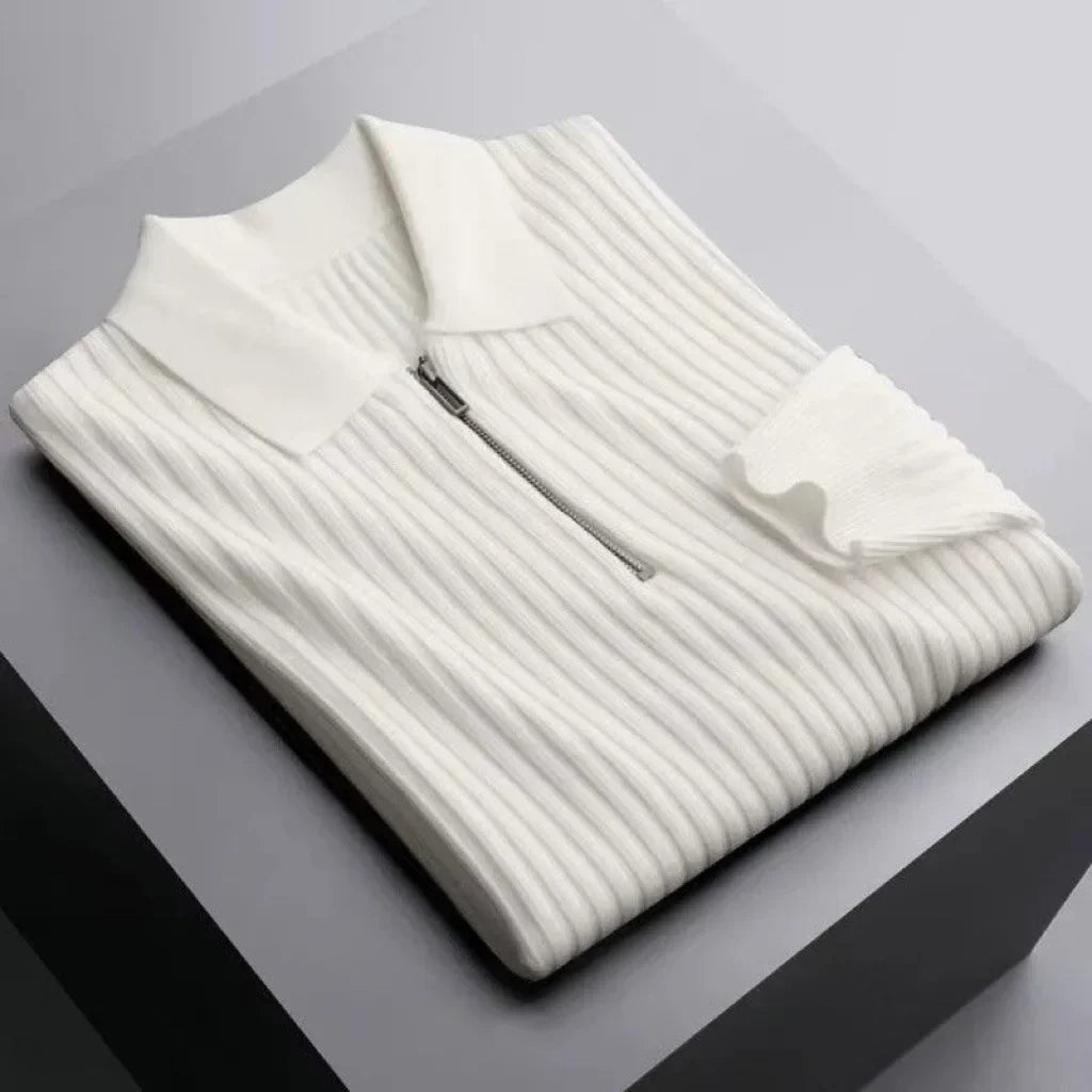 Oliver Bradley - Gavin Half-Zip Sweater 1