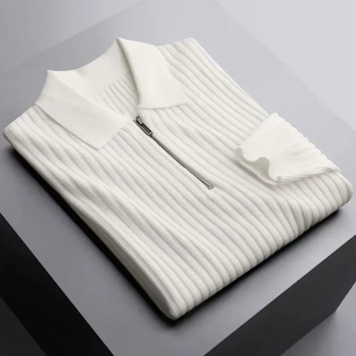 Oliver Bradley - Gavin Half-Zip Sweater 1