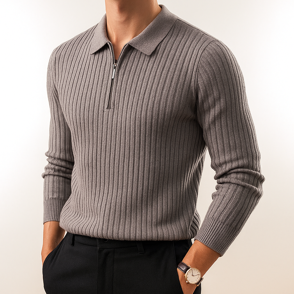 Oliver Bradley - Gavin Half-Zip Sweater 6