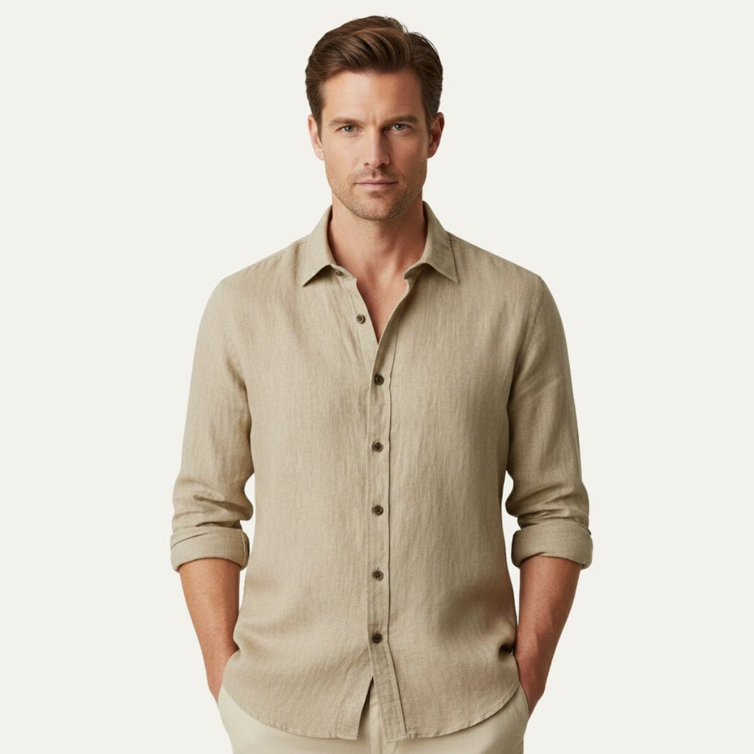 Oliver Bradley - Gerald Long-Sleeve Shirt 1