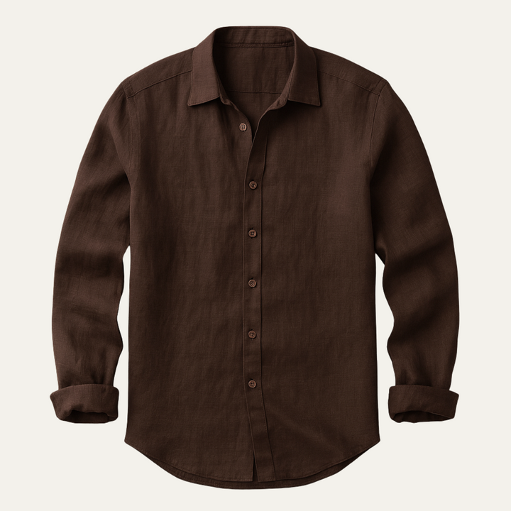 Oliver Bradley - Gerald Long-Sleeve Shirt 10