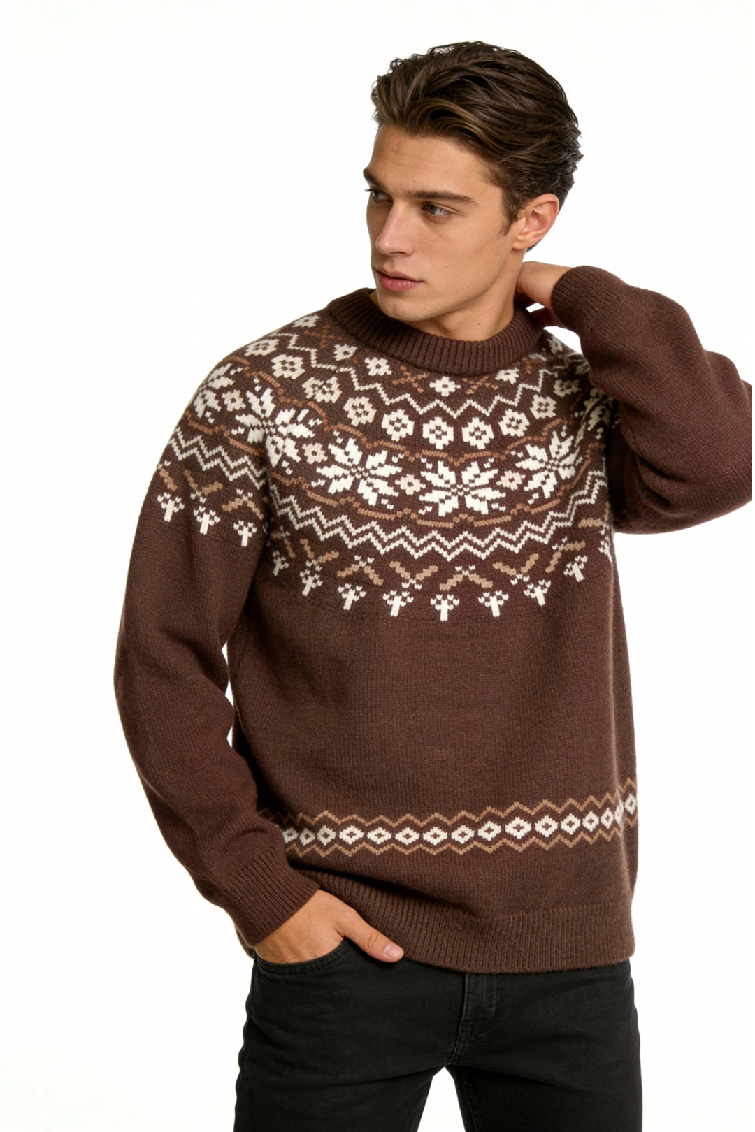 Oliver Bradley - Glenn Crewneck Sweater 1