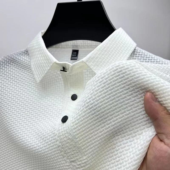 Oliver Bradley - Hayden Long-Sleeve Polo 11