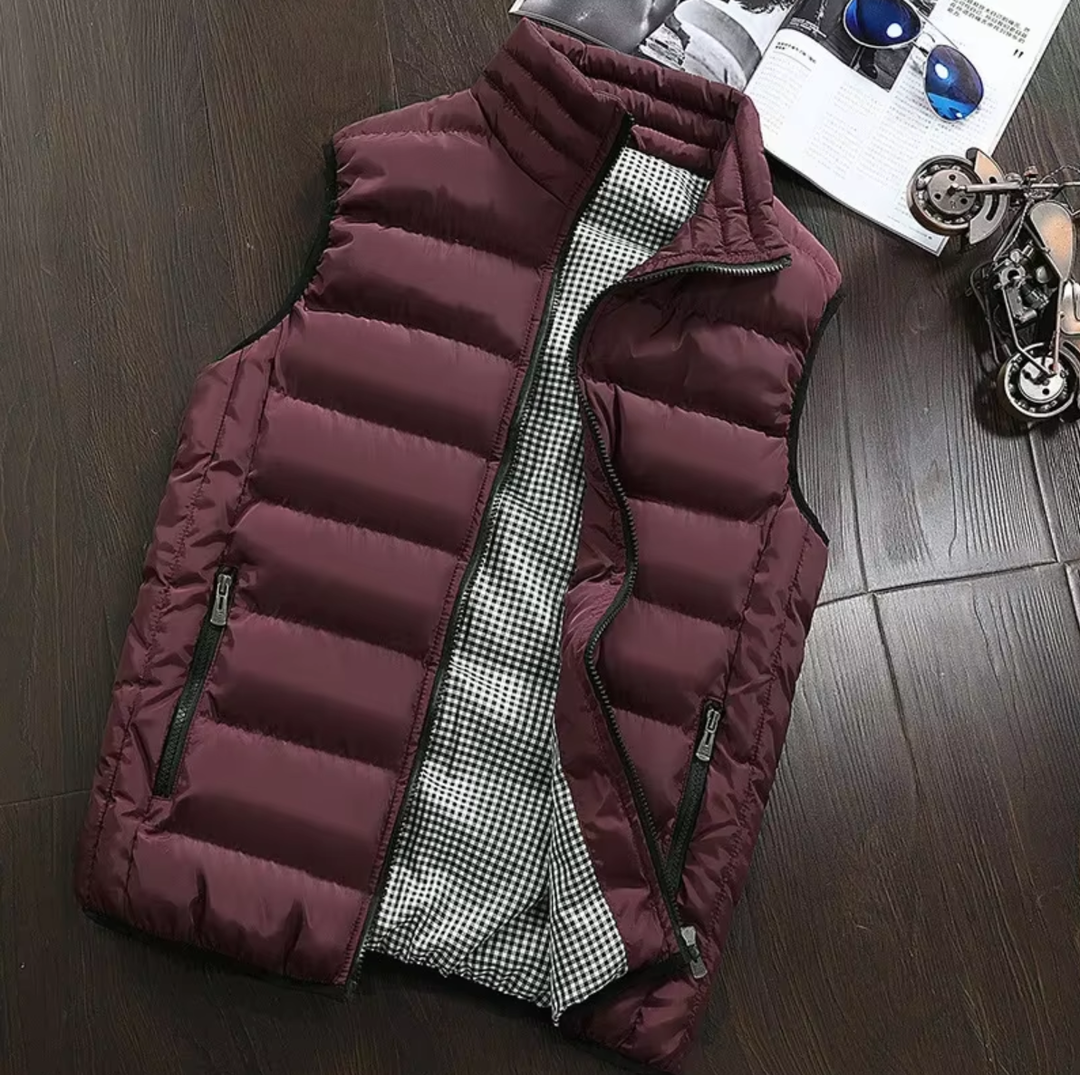 Oliver Bradley - Heath Quilted Vest 4
