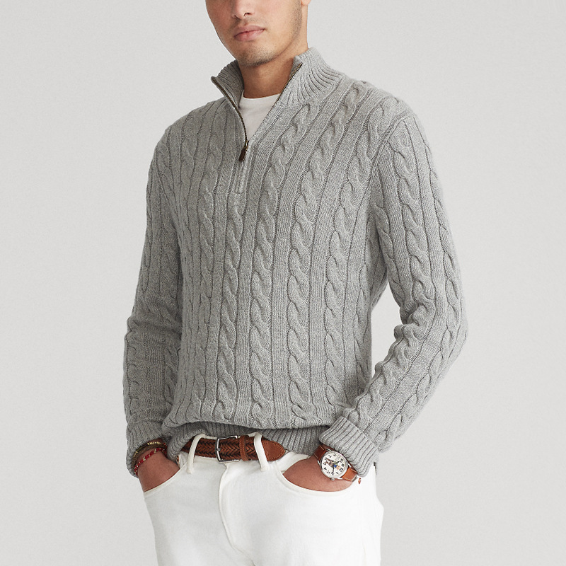 Oliver Bradley - Hector Half-Zip Sweater