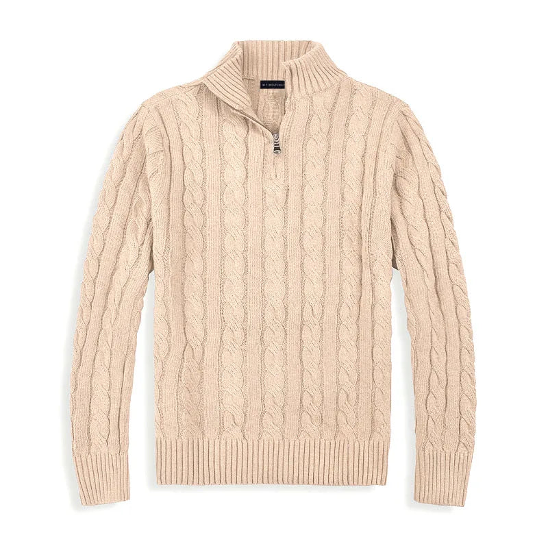 Oliver Bradley - Hector Half-Zip Sweater 7