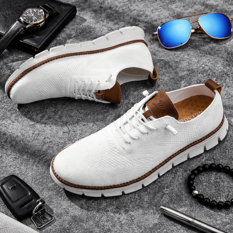 Oliver Bradley - Hector Lace-Up Sneakers