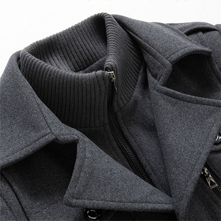 Oliver Bradley - Henry Stand-Collar Coat 3