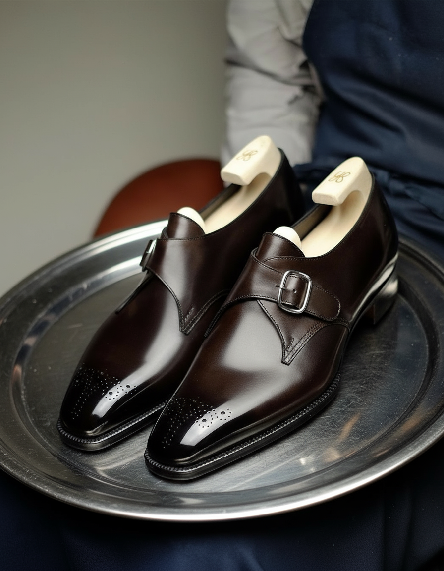 Oliver Bradley - Holden Monk-Strap Shoes 1