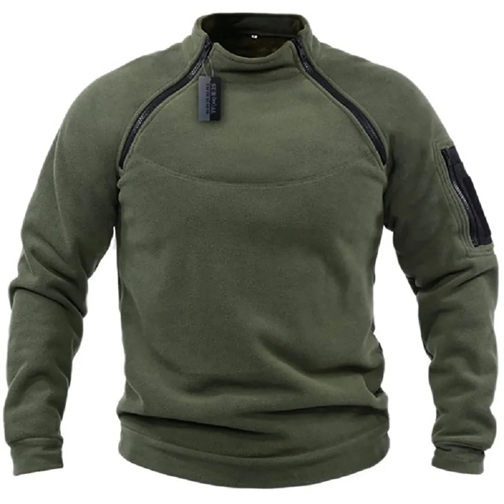 Oliver Bradley - Hunter Quarter-Zip Sweatshirt