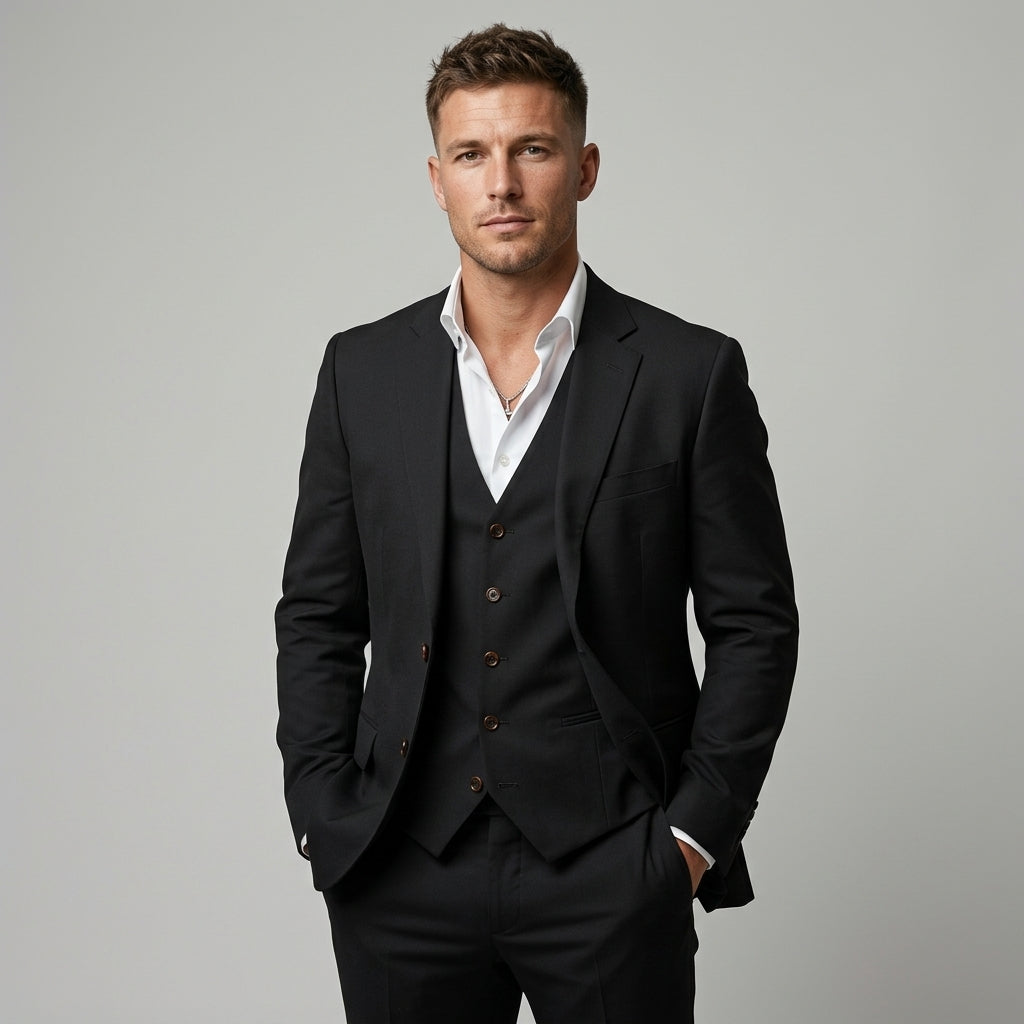 Oliver Bradley - Isaac Three-Piece Suit 8